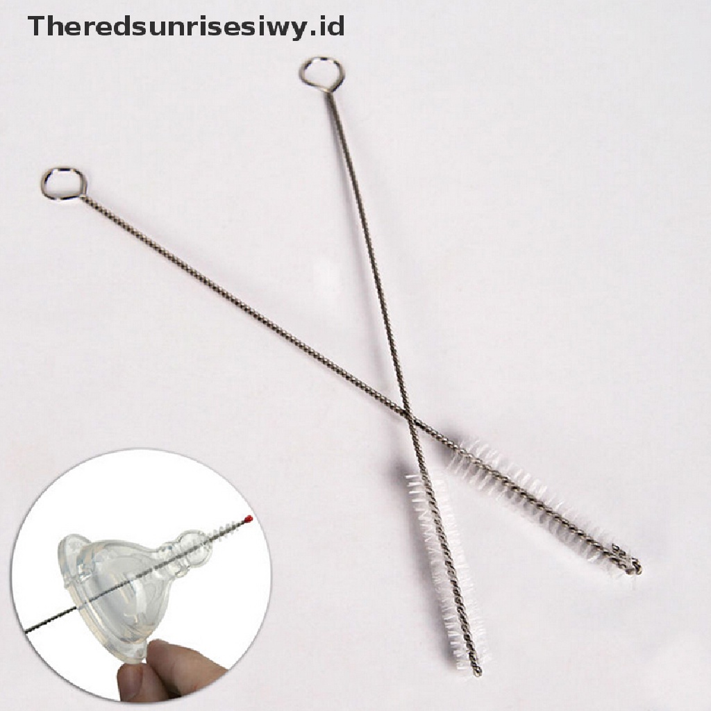 # Alat Rumah Tangga # 1pc Sikat Pembersih Sedotan Bahan Stainless Steelnilon Ukuran 17cm  1pc Sikat Pembersih Sedotan Bahan Stainless Steel AC26  1 Pc Kaos T-Shirt Lengan Pendek Motif Print Tulisan Untuk Wanita