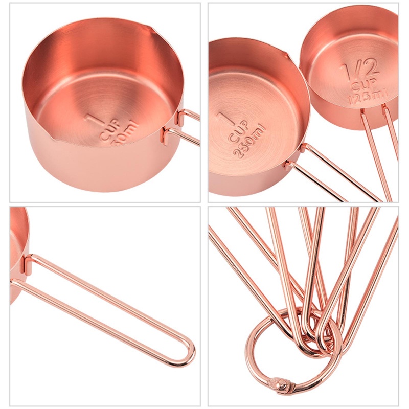 Set Sendok Ukur Bahan Stainless Steel Untuk Dapur