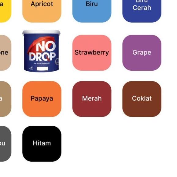 NO DROP WATEROROOF / CAT PELAPIS ANTI BOCOR / CAT NODROP ANTI BOCOR / LUAR 1KG/ PJAWA Cat Tembok Pel