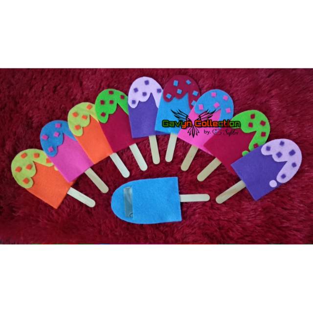 

Amplop Lebaran stik es krim