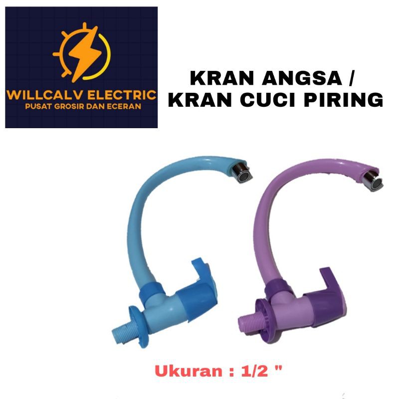 KRAN KERAN ANGSA PVC / KRAN KERAN CUCI PIRING PVC