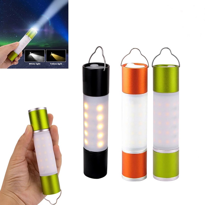 USB Rechargeable LED Flashlight/ Outdoor Aluminum Alloy Waterproof Zoom Emergency Light