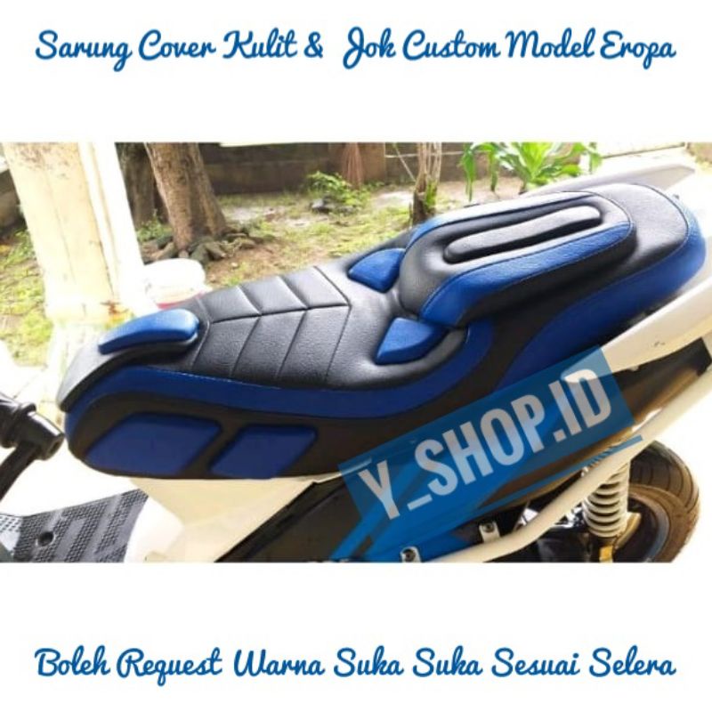 Sarung Cover Kulit Jok X-Ride Modifikasi Model Predator