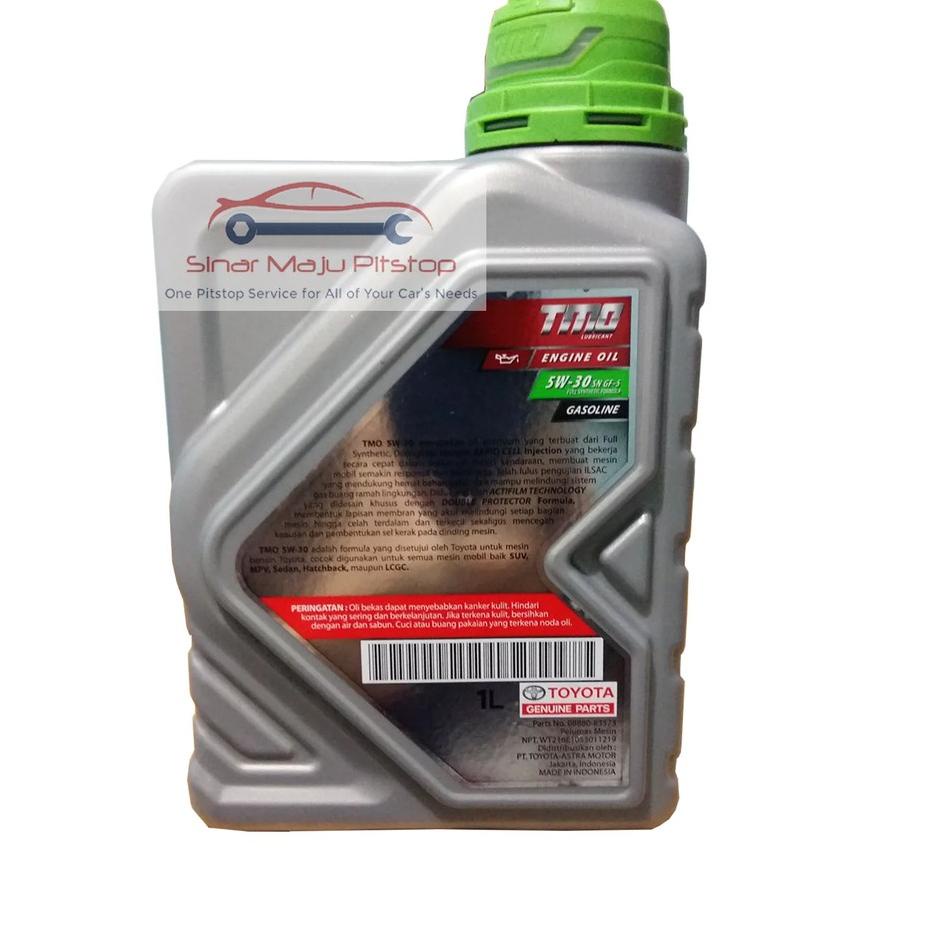 Jual Update - Toyota Motor Oil TMO 5W-30 API SN GF-5 - Pelumas Oli ...
