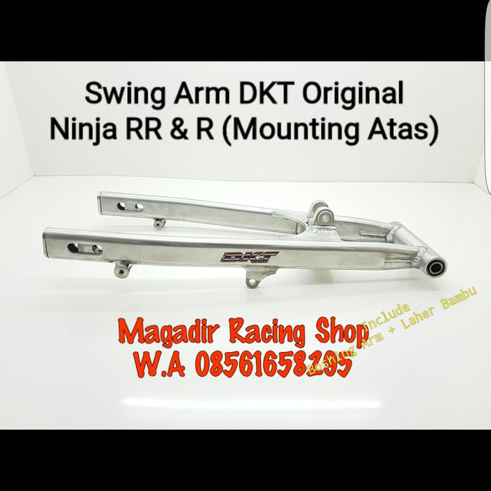 Swing Arm DKT Almunium Ninja RR   R Mounting Atas   Boshing Top Produk PART 3213