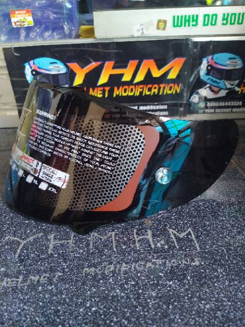 COD Kaca Flat visor kyt rc7 kyt r10 kyt k2r