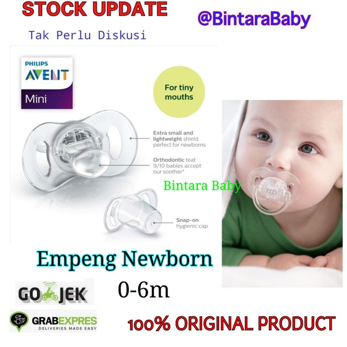 Termurah Philips Avent Newborn Soother Empeng Avent Newborn 0 6m Pacifier Indonesia