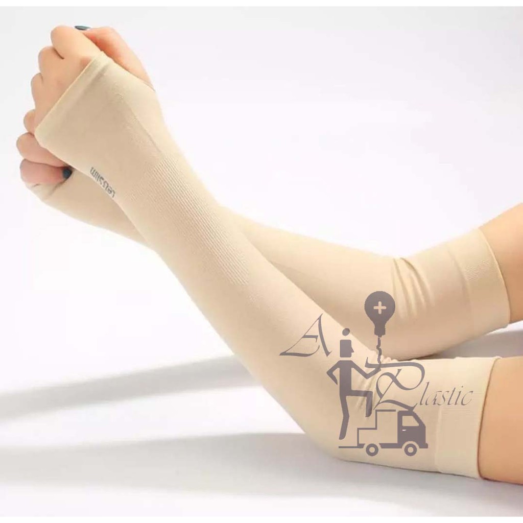 Sarung Tangan Lengan Manset Panjang Korea Anti Sinar UV Handsock Sport Unisex-6