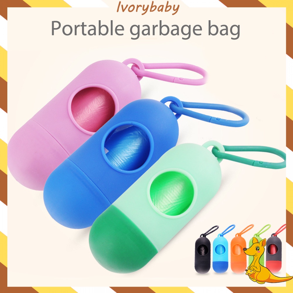 Ivorybaby Plastik sampah roll portable tempat kantong plastik