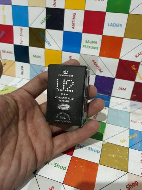 Parfum U2 Roll On Non Alkohol 3 ml DOBHA