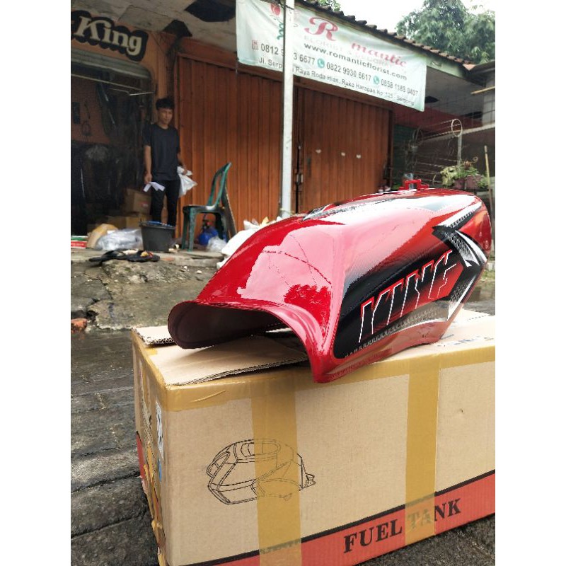 tangki rx king 2008 merah kualitas bagus