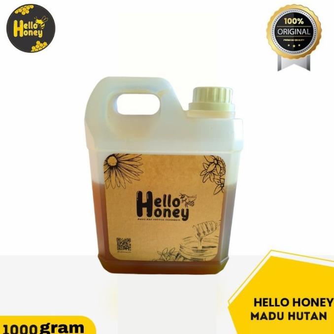 

PROMO madu murni asli 100% raw honey 1kg hello honey MURAH