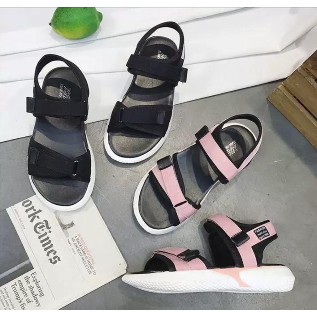 JS SANDAL  TALI GUNUNG  CASUAL KOREA  VICTOR Shopee Indonesia