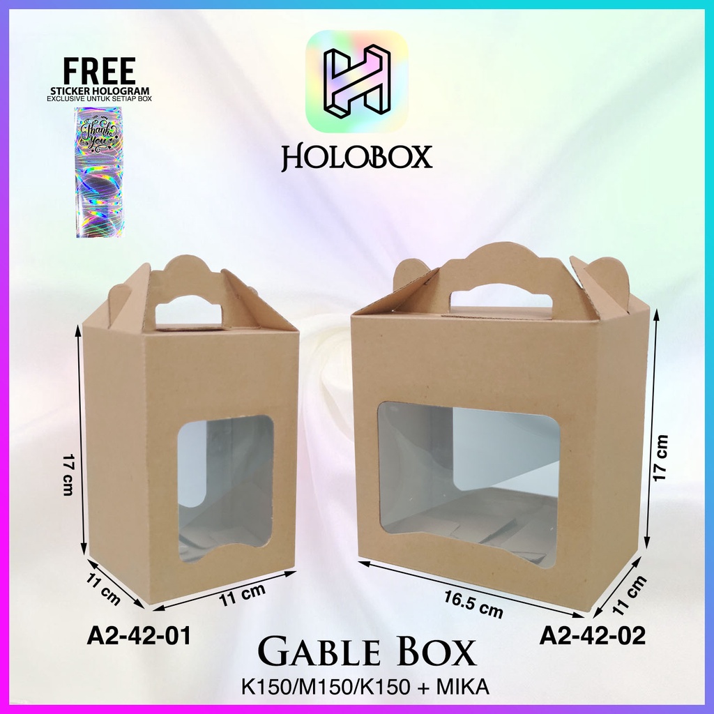 

Kotak / Souvenir / Packaging / Kado / Gift / Kraft / Dus / Box / Murah / A2-42