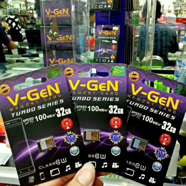 MEMORY VGEN 8GB/16GB/32GB CLAS 10 GARANSI RESMI 100%