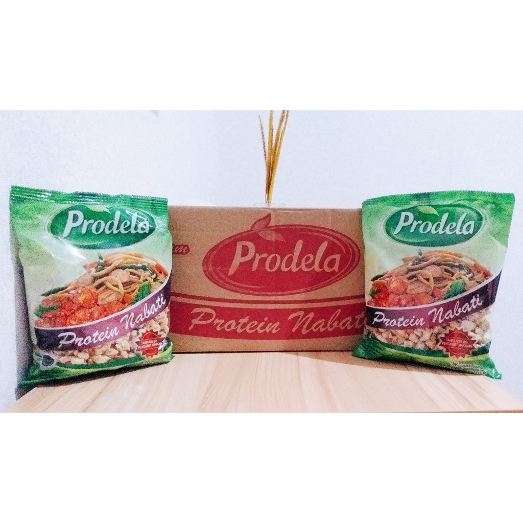 

Prodela/protein nabati/daging nabati/daging vegetarian Dus Isi 24 Pcs