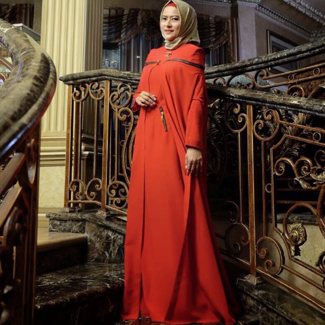 Preloved zipper cape dress by norma hauri