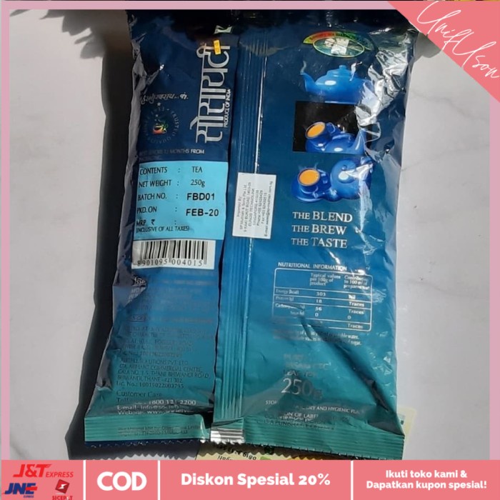 

⭐COD⭐ Sociaty Masala Chai / Masala Tea 250gr Reffil