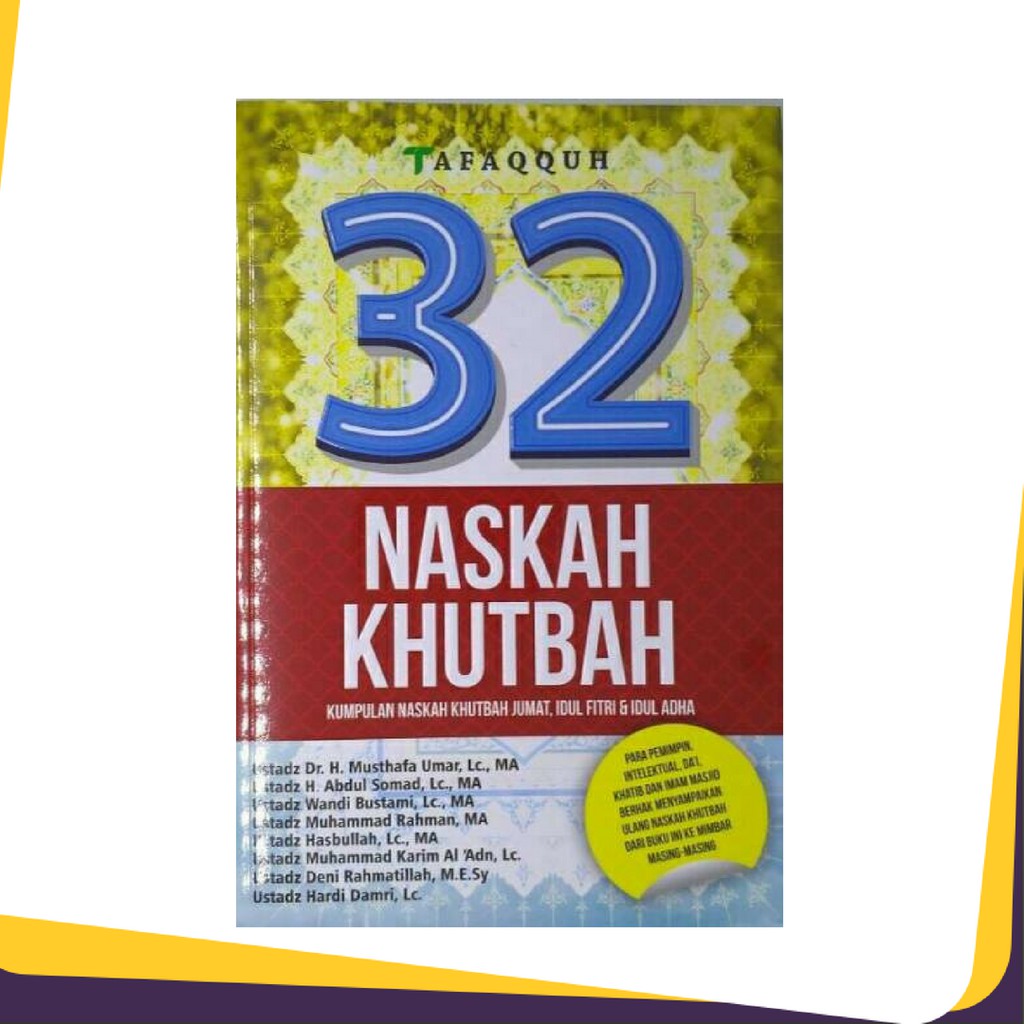 ORIGINAL - BUKU TAFAQQUH 32 Naskah Khutbah Kumpulan Khutbah Jumat Idul Fitri dan Idul Adha