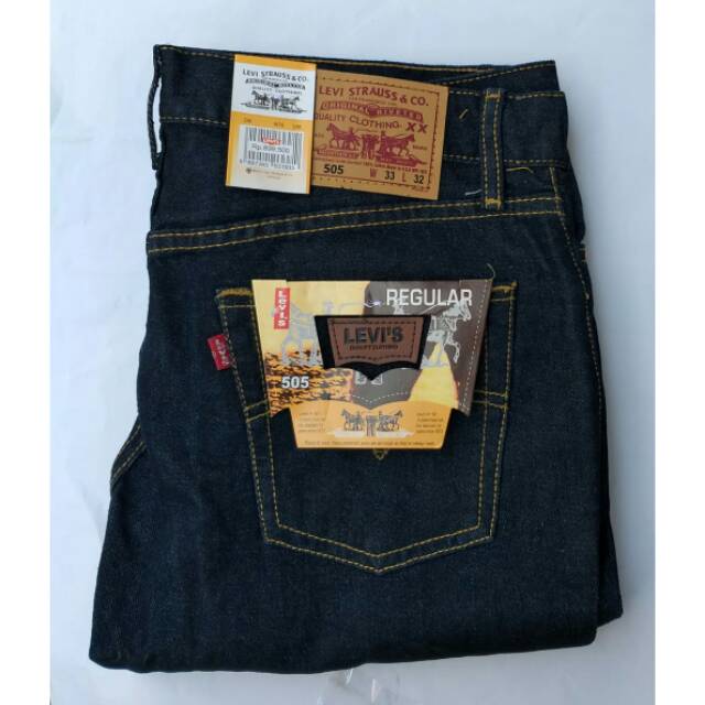 CELANA JEANS LEVIS 505 
 STANDART REGULER |GRADE ORIGINAL