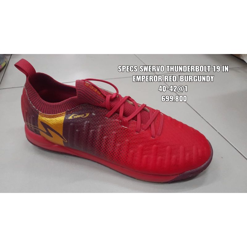 Sepatu Futsal Specs Swervo Thunderbolt In