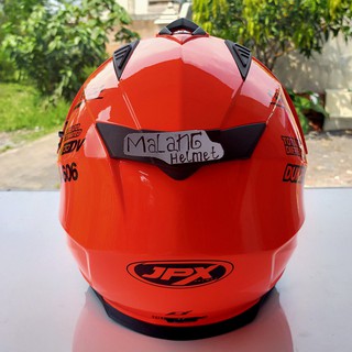 Helm JPX Duke solid, RED,YELLOW,BLACK DOF, WHITEOngkir