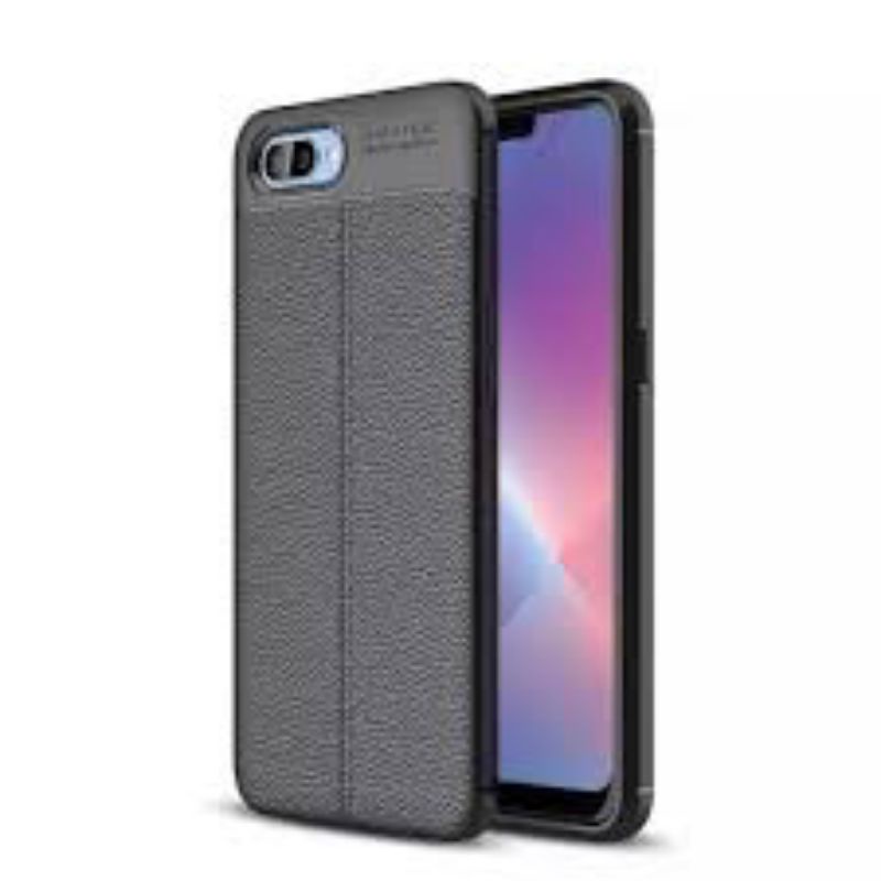 Premium Soft Case Autofokus Oppo A1K Casing Silikon Hitam Autofocus Pelindung Hp Murah