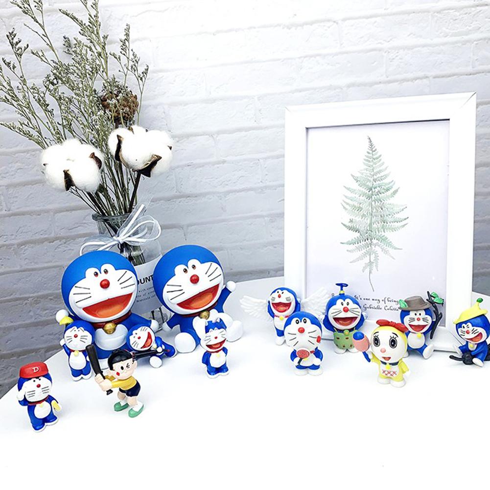 Ornamen Topper Kue Desain Anime Doraemon Untuk Dekorasi Pesta Ulang Tahun