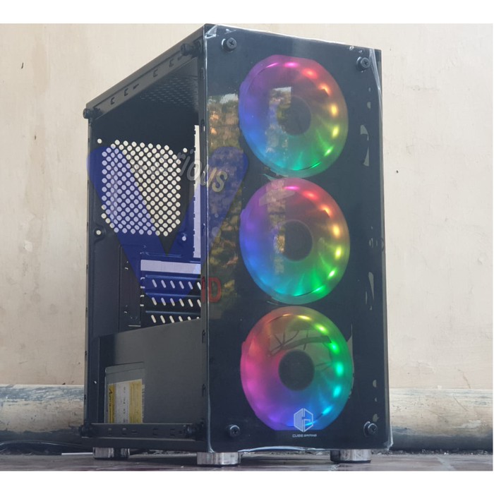 PC Gaming Ryzen 5 2400G 16GB with Nvidia GTX 1060 6GB Rakit pc