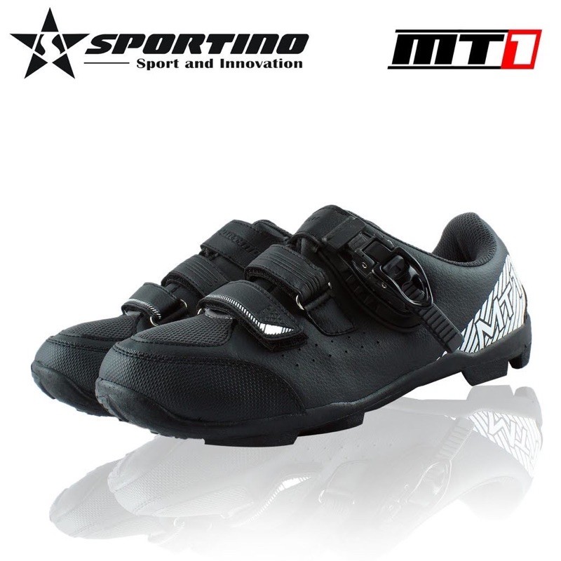 Sepatu Sepeda Cleat MTB Road Bike Sportino MT1 Murah Berkualitas Bagus