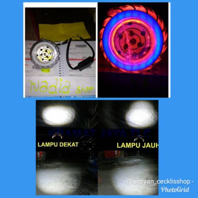 Gen 2 Led Projector High Low Projie Led Model Nanas Jauh Dekat Projie Hi Lo Angel Mata Sharenggan