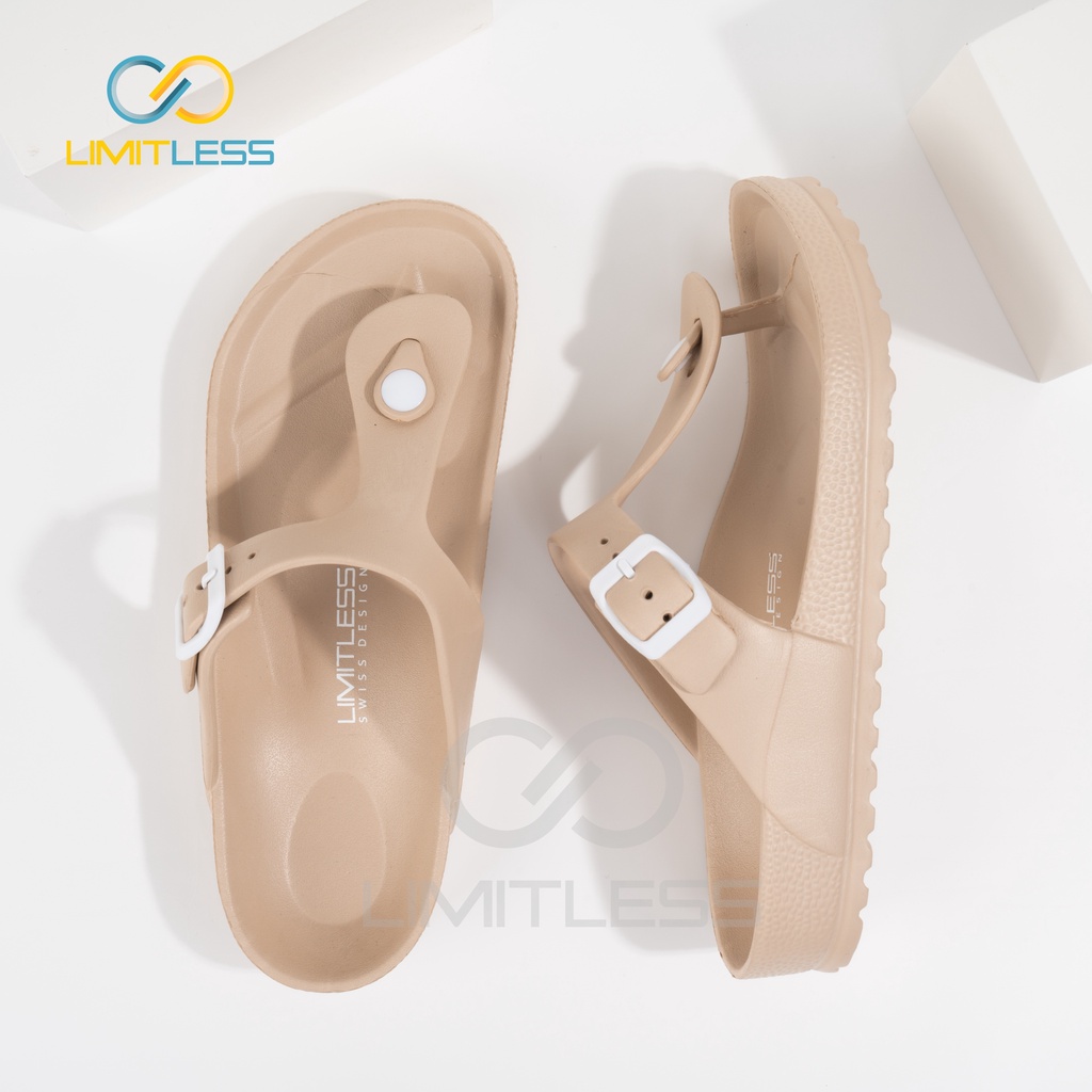 Sandal Wanita Japit Limitless Sandal Cewek Bahan EVA Sendal Jepit Wanita Kekinian Empuk Anti Slip Murah