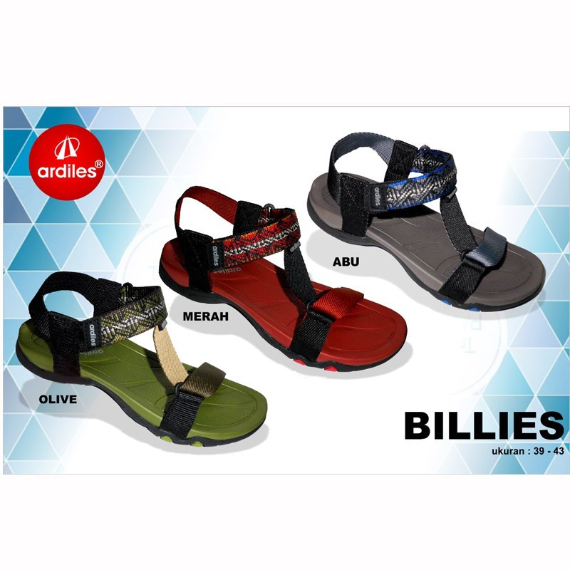 CUCI GUDANG - Sandal Gunung Ardiles model Billies