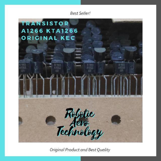 TRANSISTOR A1266 A 1266 2SA1266 KTA1266 KEC ORIGINAL MADE IN KOREA
