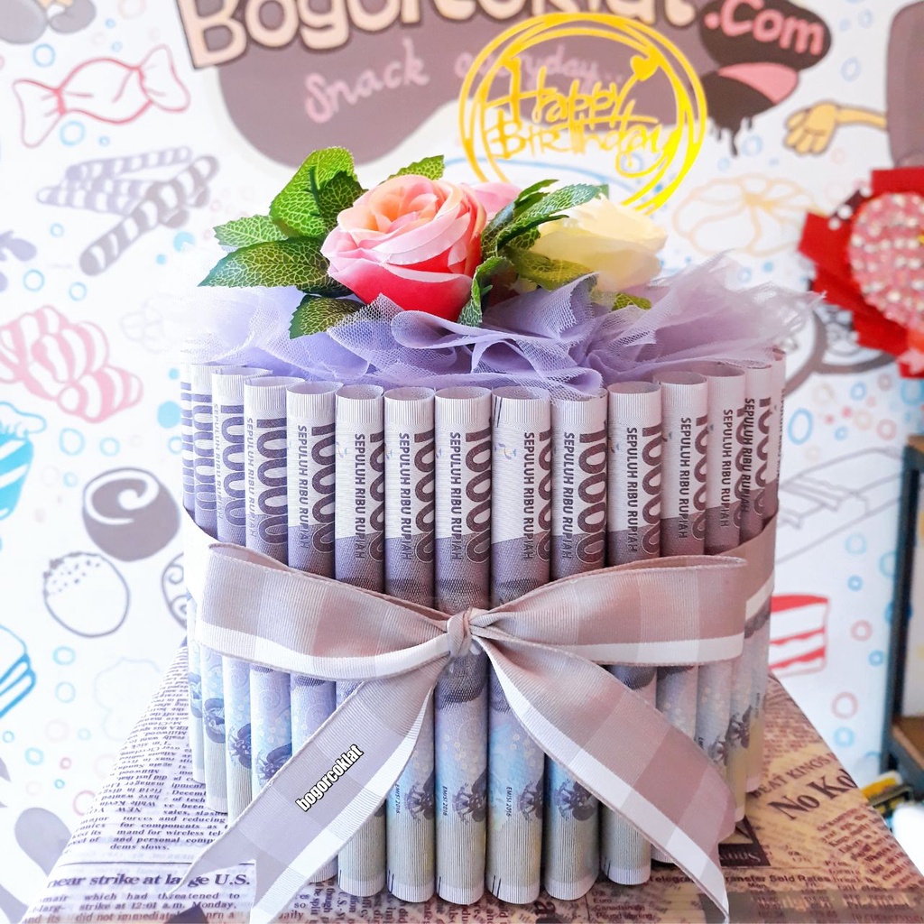

Money Flower Tower Birthday