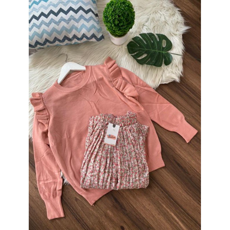 Set Rok Plisket Bangkok Terlaris Termurah