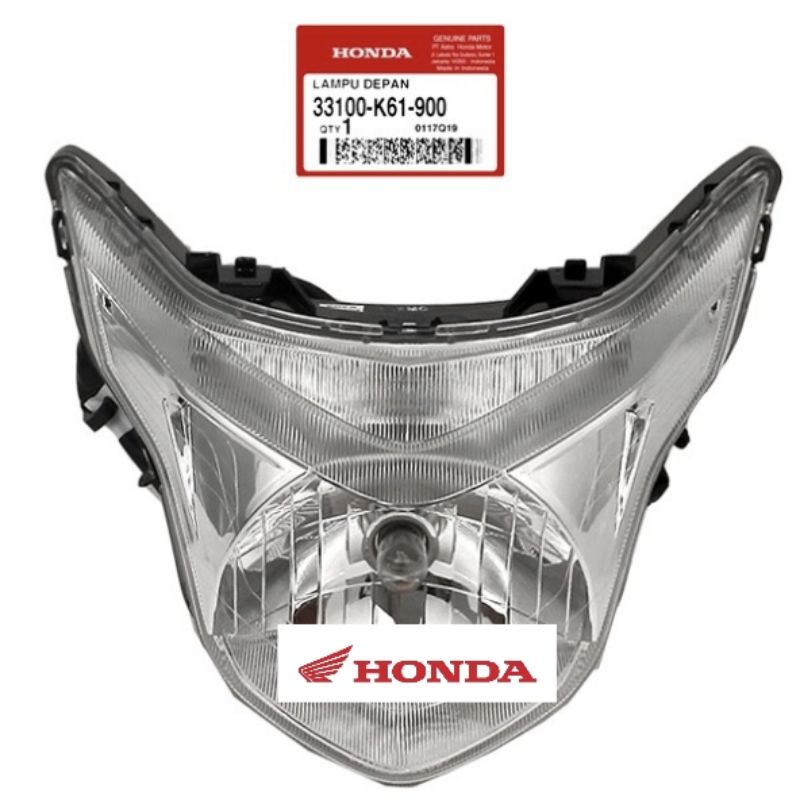 33100 K61 900 Lampu depan reflector beat pop asli honda