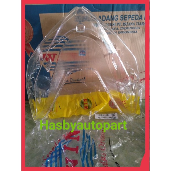 KACA MIKA LAMPU DEPAN VARIO 150 VARIO 125 LED 2016-2018