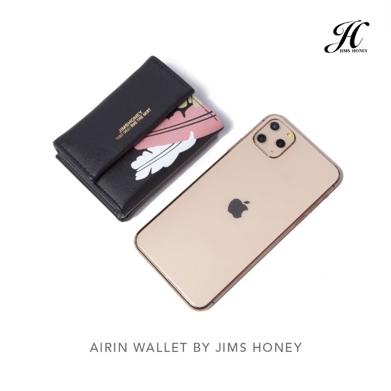 AIRIN PLUS WALLET JIMSHONEY DOMPET MINI LIPAT KOIN WANITA CEWE MINI PROMO