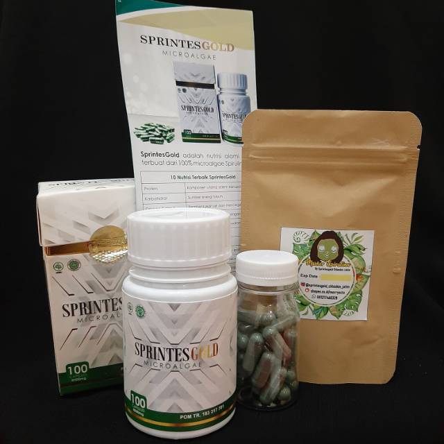 SPIRULINA / SUPERFOOD SPIRULINA SPRINTESGOLD SPRINTES GOLD