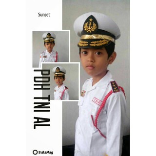  baju  angkatan laut anak  kostum cewek cowok Shopee Indonesia