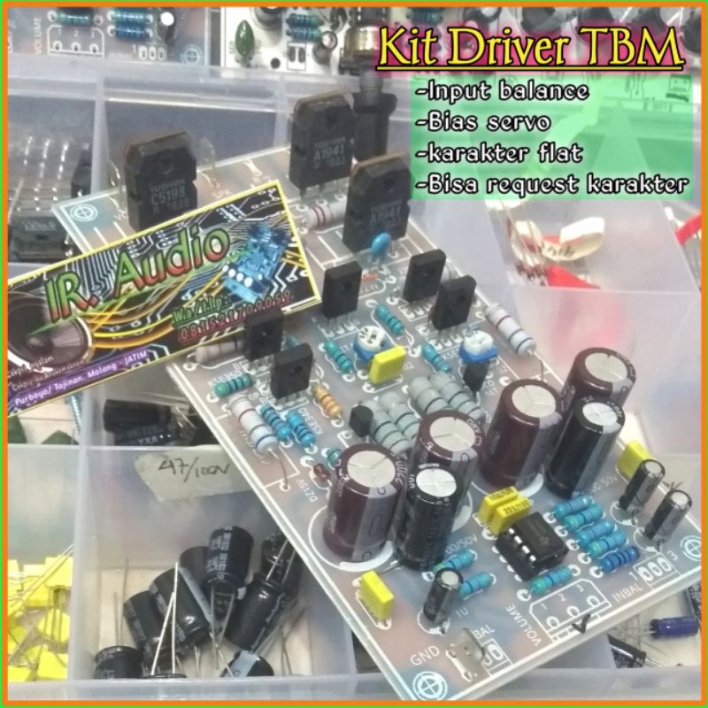 Driver power TBM inbal bias servo