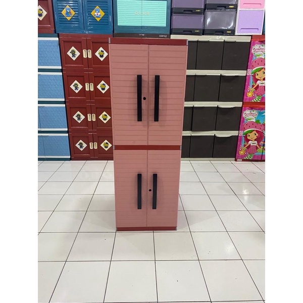 Lemari Plastik Miami Kinara Luxury Susun 4
