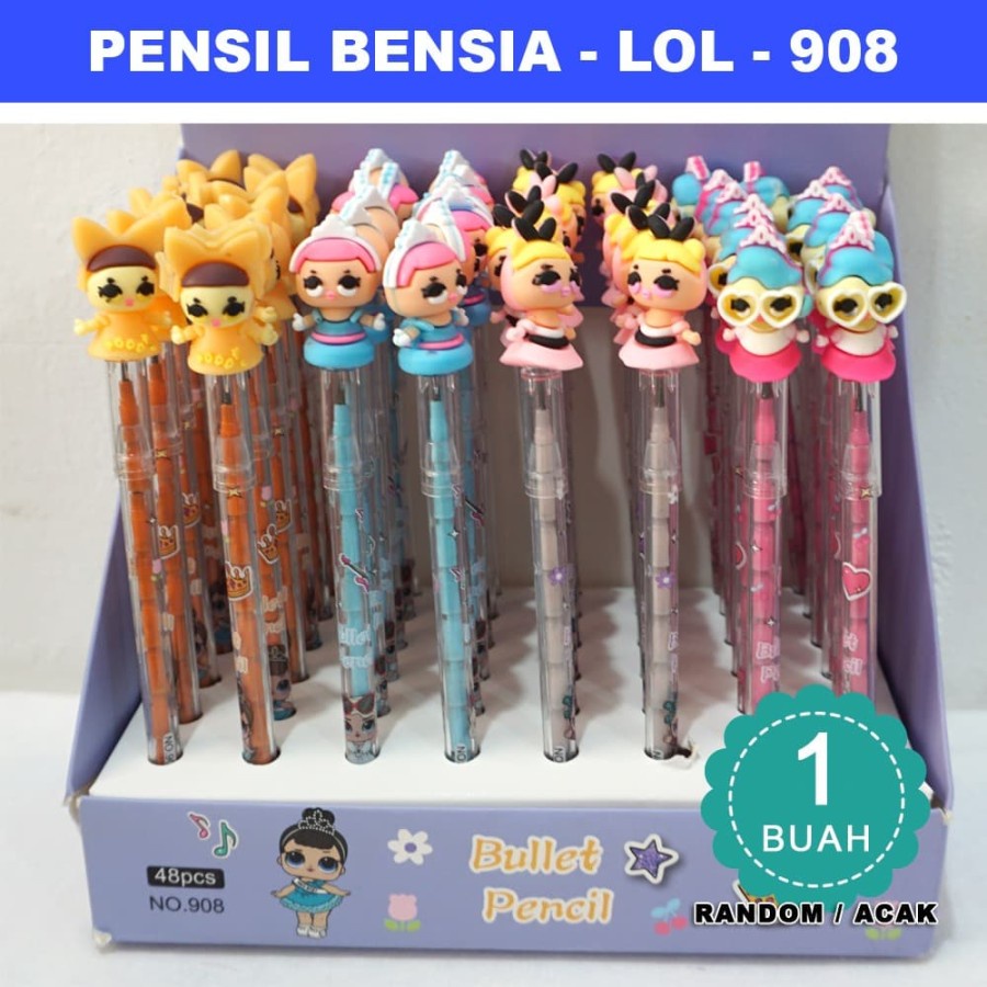 

Pensil Bensia LOL 908 - satuan - random