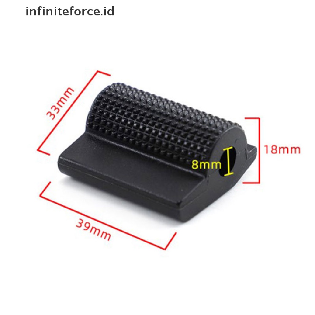 (Infiniteforce.Id) Cover Pelindung Tuas Shifter Gigi Motor Universal Bahan Karet