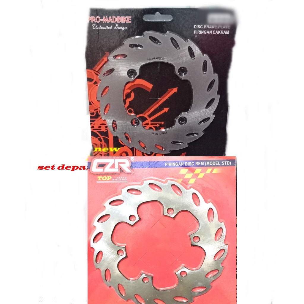 PIRINGAN CAKRAM SET ADV 150CC-PCX 150CC-adv 160cc DISK CARKAM SET DEPAN BELAKANG HONDA MATIC ADV 150CC