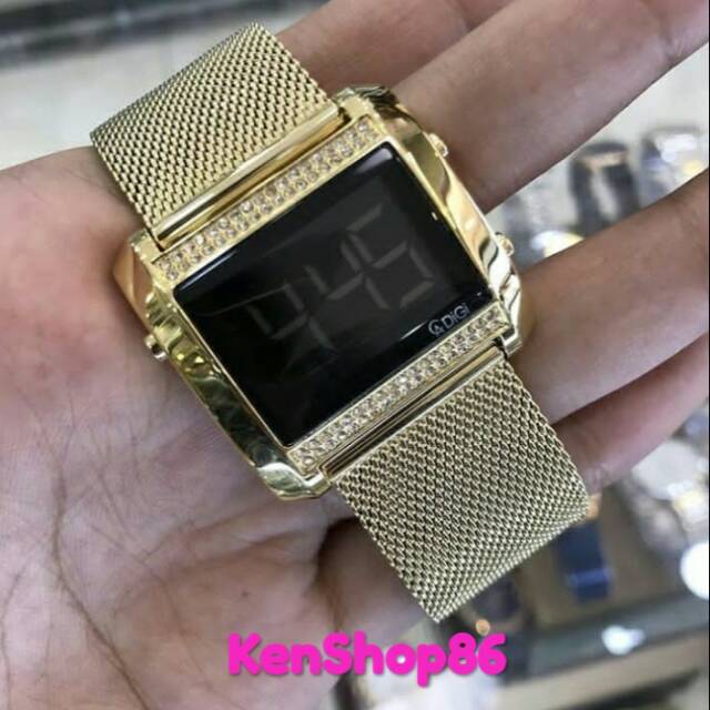 JAM TANGAN WANITA / CEWEK ALEXANDER CHRISTIE AC 9223 GOLD