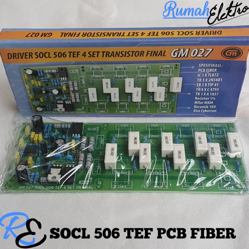 Kit SOCL 506 TEF FIBER Plus Panel 4 Set TR Final by GM