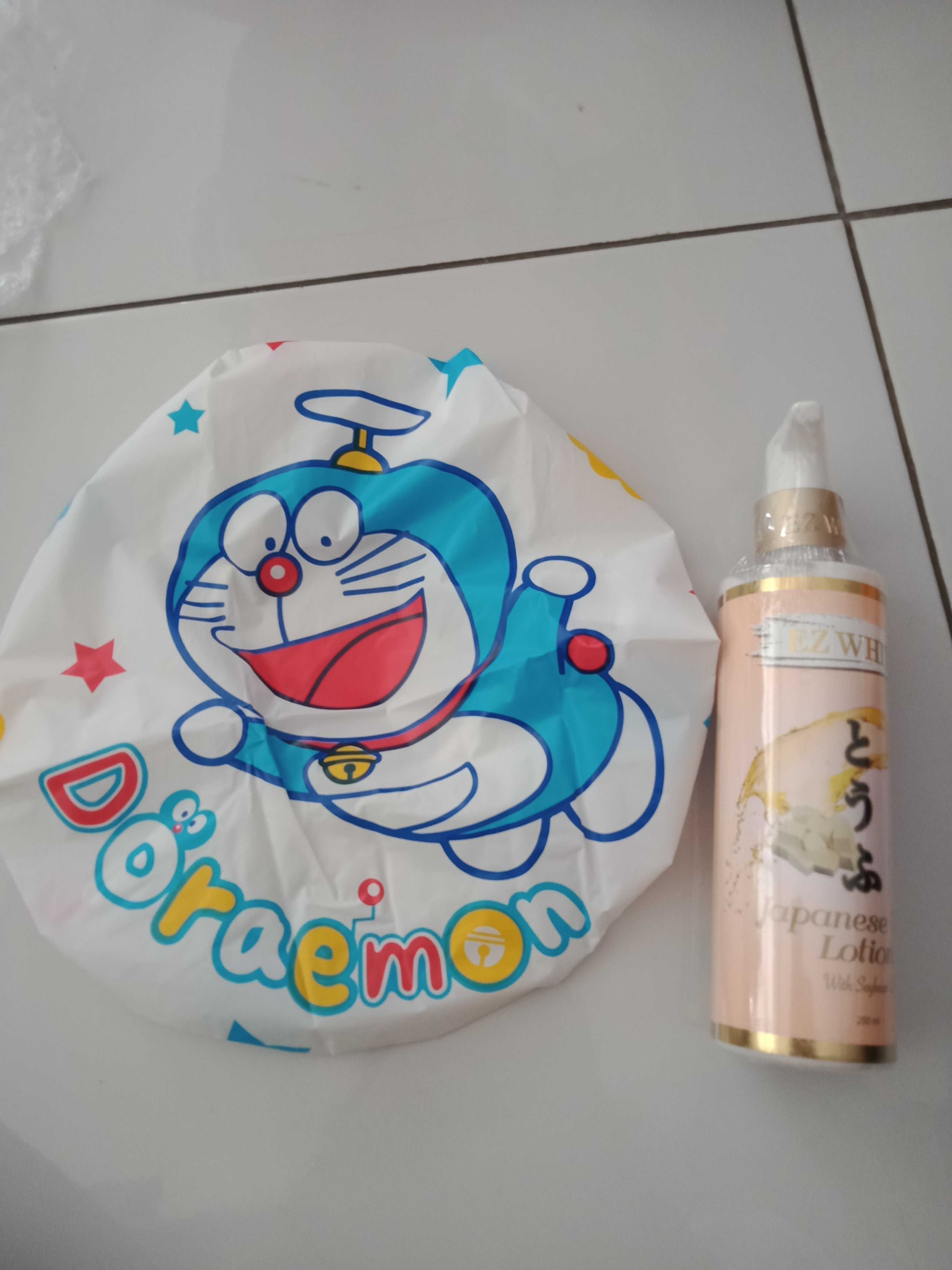 Shower Cup Waterproof Pelindung Rambut