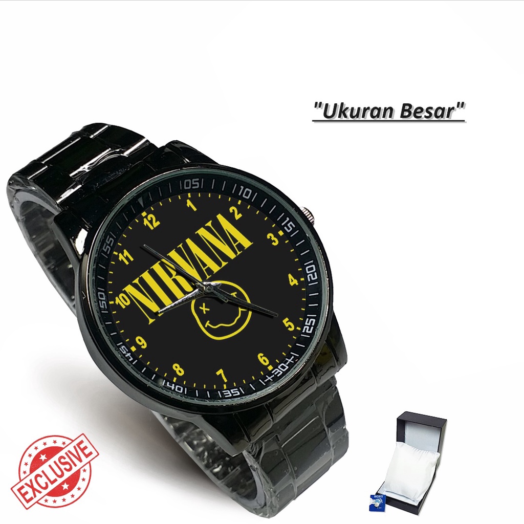 Jam Tangan Rantai Couple NIRVANA (Awesome)